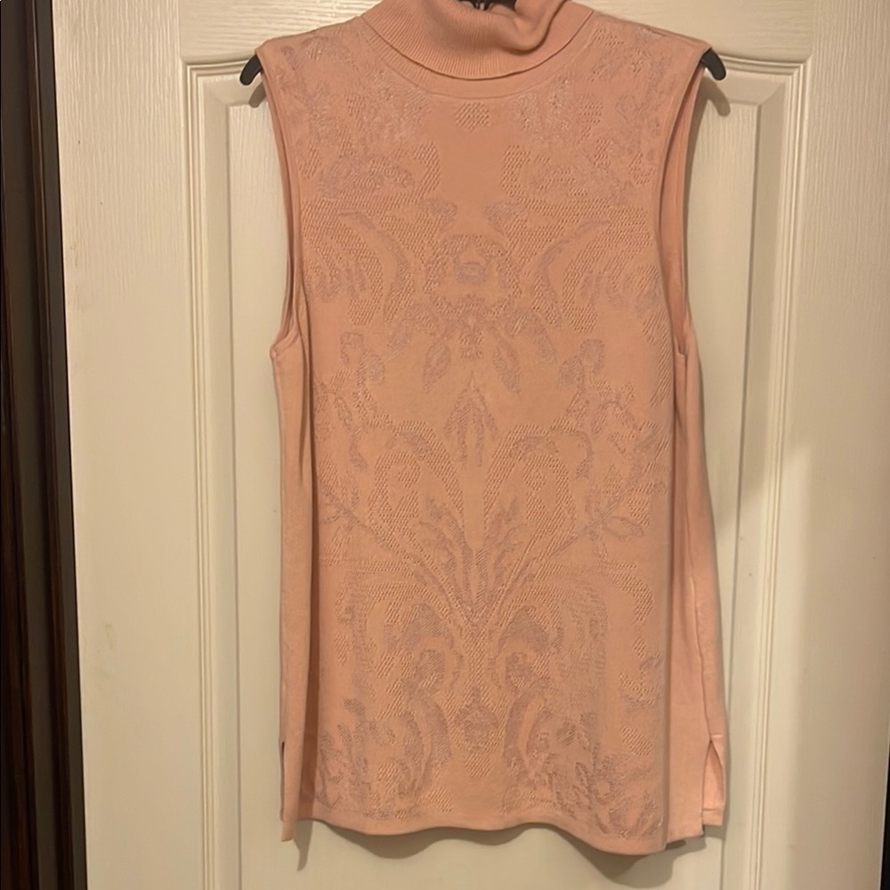 Chico's Soft Pink Sleeveless Blouse Size 3